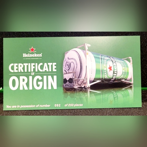 #92 Heineken limited edition can truck - Picture 2 of 6